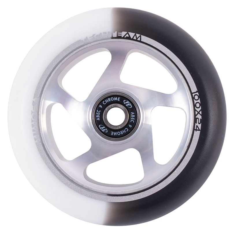 Колесо 100mm ТТ X-Treme Mimosa White/Black